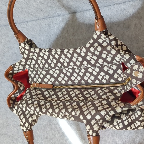 Kate spade tote bag brown/beige/red - Picture 5 of 11